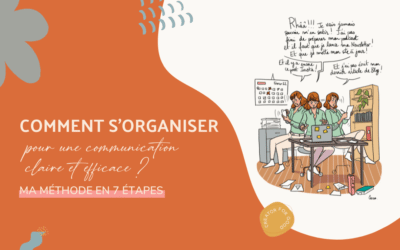 Comment s’organiser pour une communication claire et efficace ? Ma méthode en 7 étapes